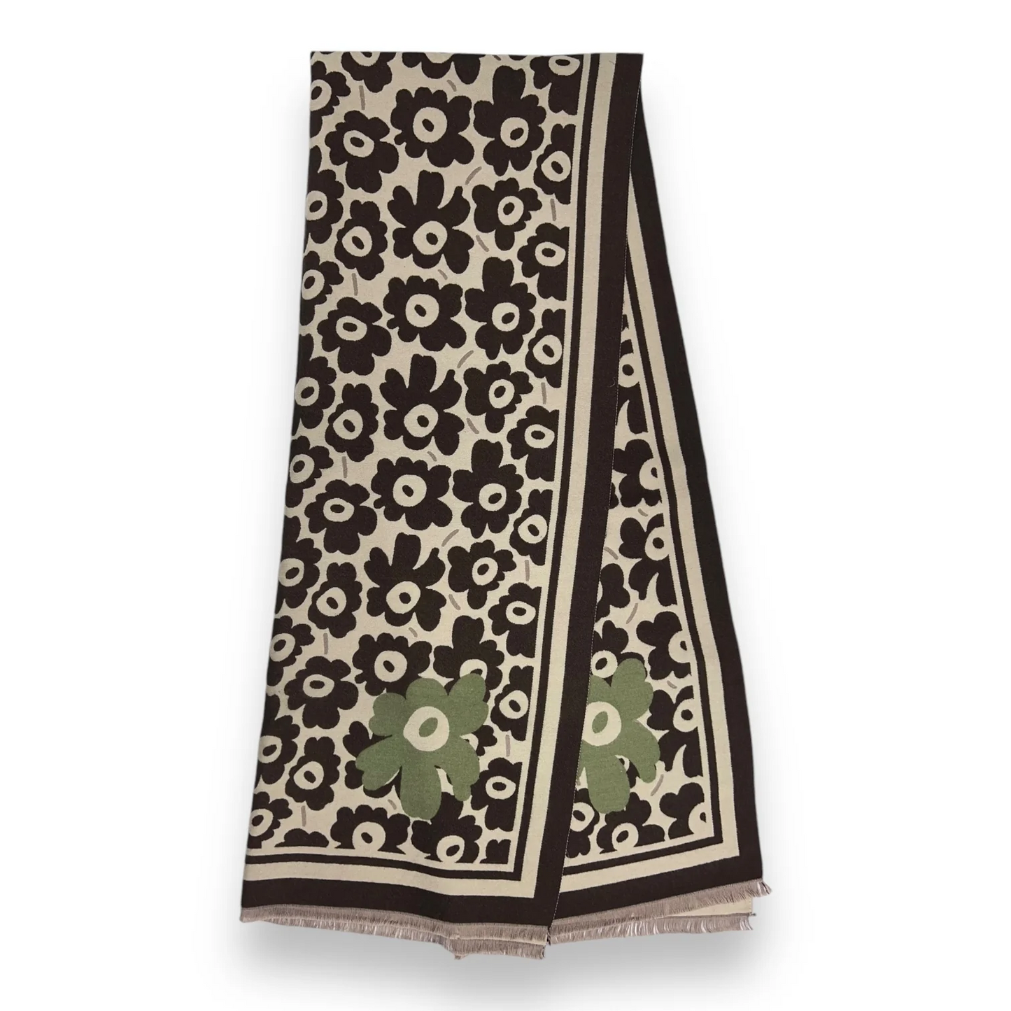 Flower Eye Cashmere Blend Scarf - click for more colours
