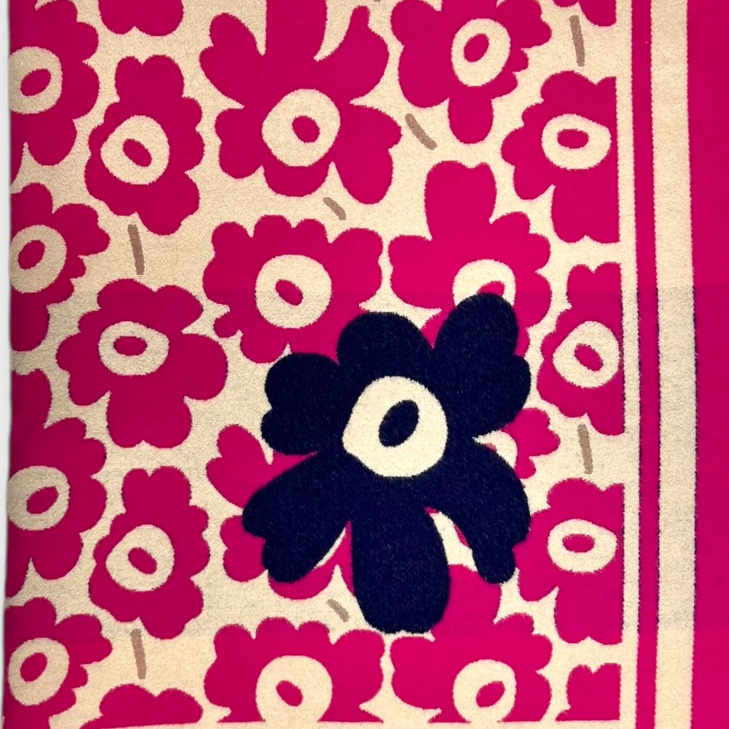 Flower Eye Cashmere Blend Scarf - click for more colours