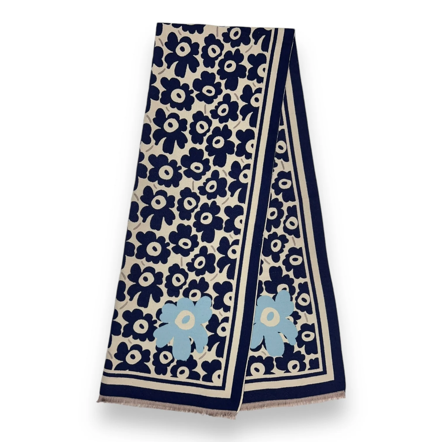 Flower Eye Cashmere Blend Scarf - click for more colours