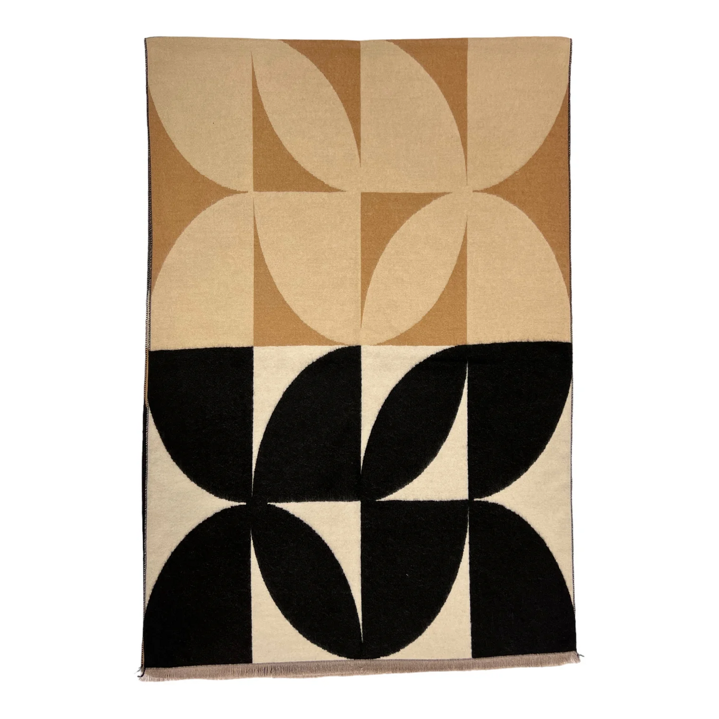Retro Print Cashmere Blend Scarf - click for more colours