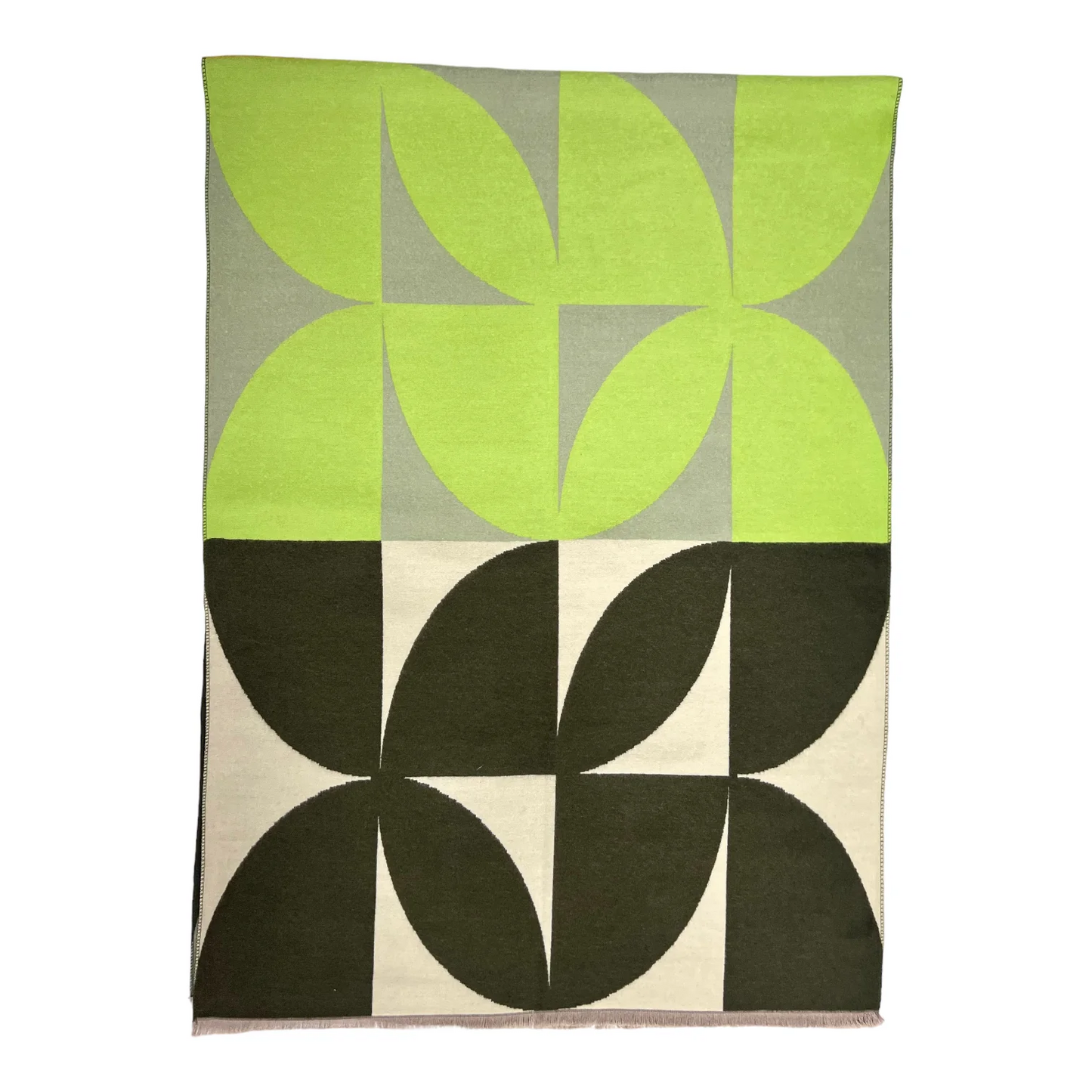 Retro Print Cashmere Blend Scarf - click for more colours
