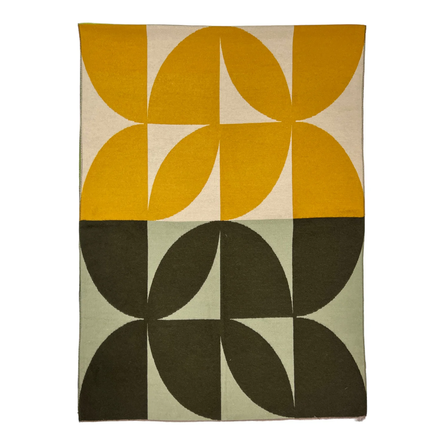 Retro Print Cashmere Blend Scarf - click for more colours